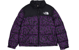 The North Face: Фиолетовый пуховик  1996