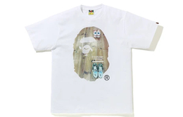 A BATHING APE: Синяя футболка 