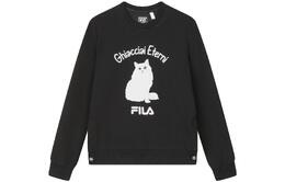 Fila: Чёрная толстовка 