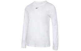 Nike: Белая футболка 