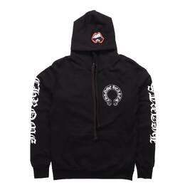 Chrome Hearts: Чёрная толстовка 