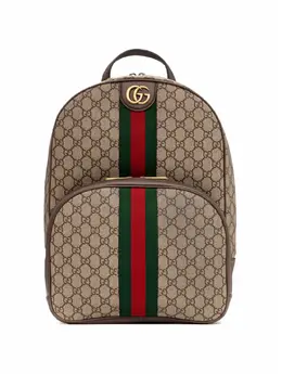 Gucci: Многоцветный рюкзак  Ophidia GG