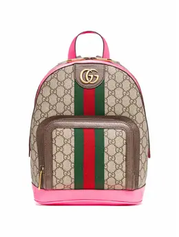 Gucci: Многоцветный рюкзак  Ophidia GG