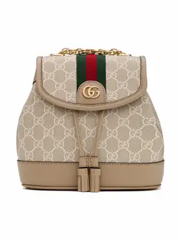 Gucci: Многоцветный рюкзак  Ophidia