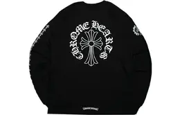 Chrome Hearts: Чёрная футболка 