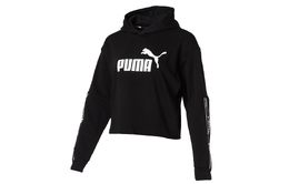 PUMA: Чёрная толстовка 