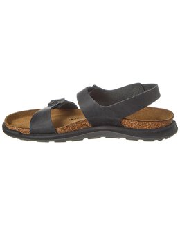 Birkenstock: Чёрные сандалии 