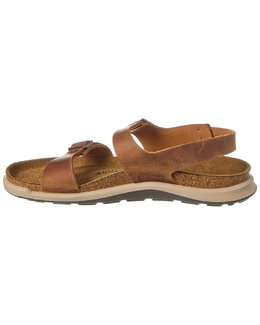 Birkenstock: Коричневые сандалии 