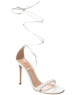 Gianvito Rossi: Белые сандалии  Leomi 105