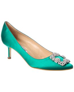 Manolo Blahnik: Зелёные туфли  Hangisi 50