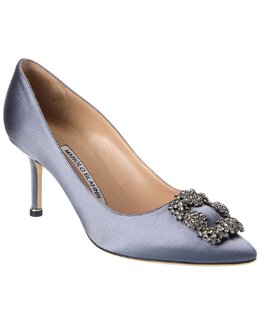 Manolo Blahnik: Серые туфли  Hangisi 70