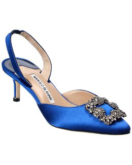 Manolo Blahnik: Синие туфли 