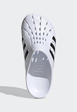 Adidas: Белые шлёпанцы  Adilette