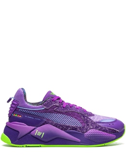 PUMA: Фиолетовые кроссовки  RS-X