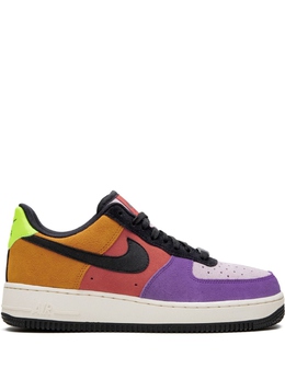 Nike: Фиолетовые кроссовки  Air Force 1