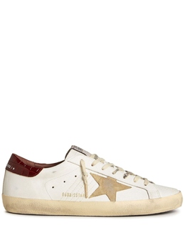 Golden Goose: Белые кроссовки  Super Star