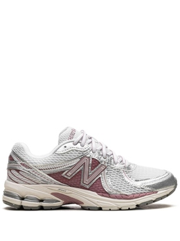 New Balance: Белые кроссовки 