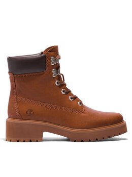 Timberland: Коричневые ботинки 