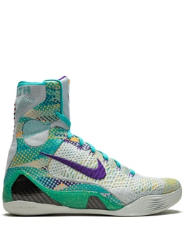 Nike: Серые кроссовки  Kobe 9 Elite