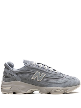 New Balance: Синие кроссовки 