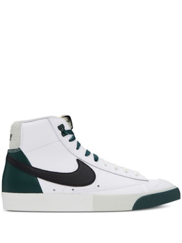 Nike: Чёрные кеды  Blazer Mid