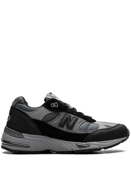 New Balance: Серые кроссовки  991