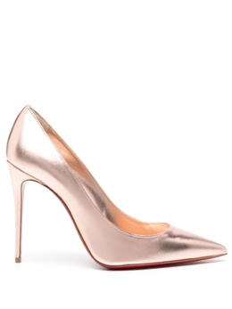 Christian Louboutin: Золотые туфли  Kate 100