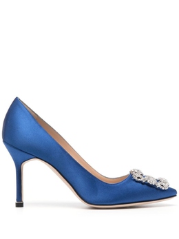 Manolo Blahnik: Синие туфли  Hangisi 105