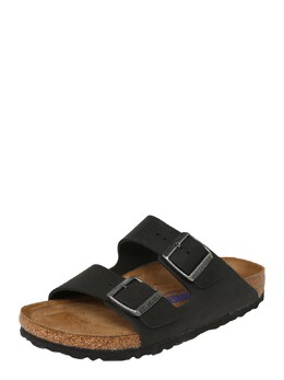 Birkenstock: Чёрные сабо  Arizona