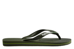 Havaianas: Зелёные шлёпанцы 