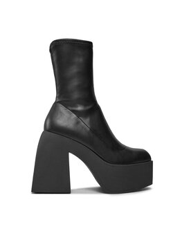 Steve Madden: Чёрные ботинки 