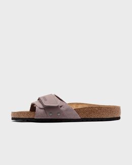 Birkenstock: Фиолетовые сандалии 