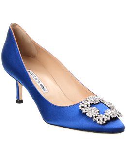 Manolo Blahnik: Синие туфли  Hangisi 50