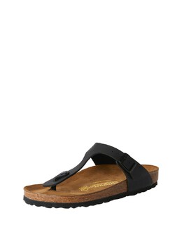 Birkenstock: Чёрные сандалии  Gizeh