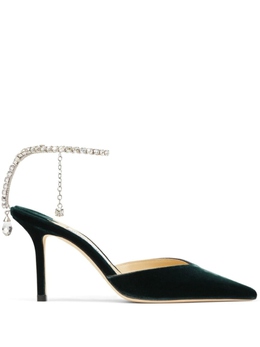 JIMMY CHOO: Зелёные туфли  Saeda