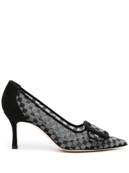 Manolo Blahnik: Чёрные туфли  Maysale