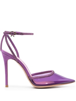 Gianvito Rossi: Фиолетовые туфли  Plexi