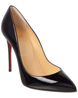 Christian Louboutin: Чёрные туфли  Pigalle Follies 100