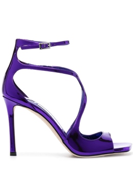 JIMMY CHOO: Фиолетовые босоножки  Azia 95