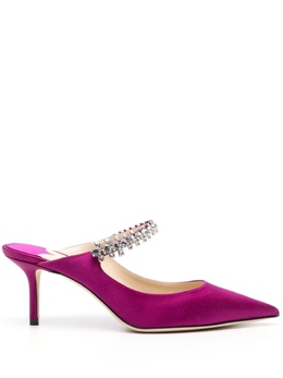 JIMMY CHOO: Фиолетовые сабо  Bing 65