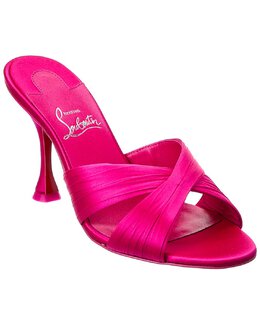 Christian Louboutin: Розовые сандалии 