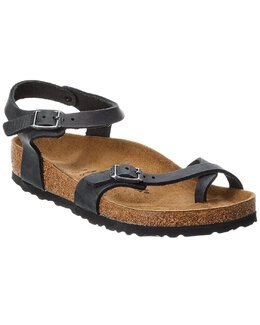 Birkenstock: Чёрные сандалии 