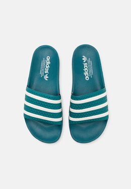 Adidas: Светлые шлёпанцы  Adilette