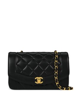 CHANEL Pre-Owned: Чёрная сумка 