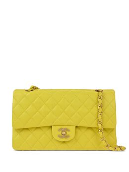 CHANEL Pre-Owned: Жёлтая сумка 