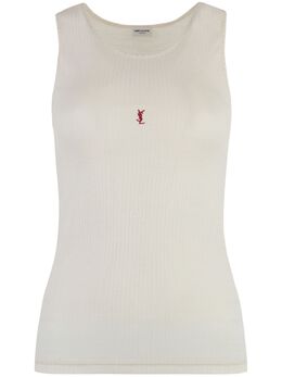 Saint Laurent: Майка из шерсти 