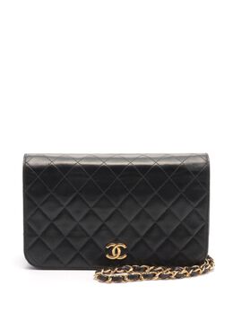 CHANEL Pre-Owned: Чёрная сумка 