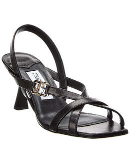 JIMMY CHOO: Чёрные сандалии 
