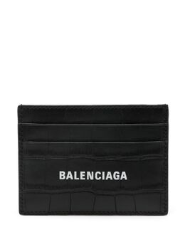 Balenciaga: Картхолдер  Cash с принтом