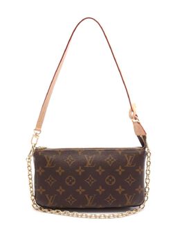 Louis Vuitton Pre-Owned: Коричневый клатч 